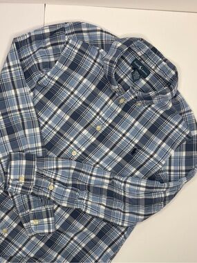 Polo Ralph Lauren Boys Classic Button-Down Shirt Size L 14-16